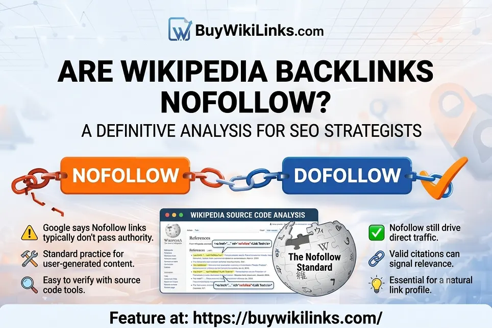 Are Wikipedia Backlinks Nofollow