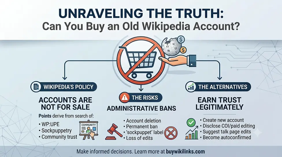 Can You Buy an Old Wikipedia Account