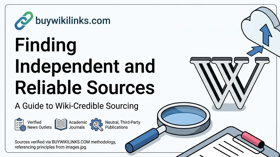 Finding Independent and Reliable Sources