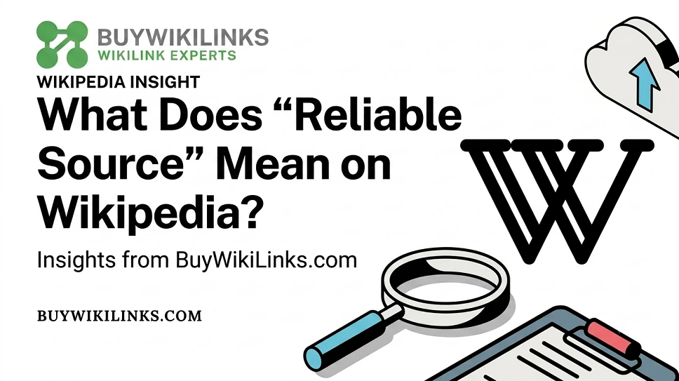 What Does “Reliable Source” Mean on Wikipedia