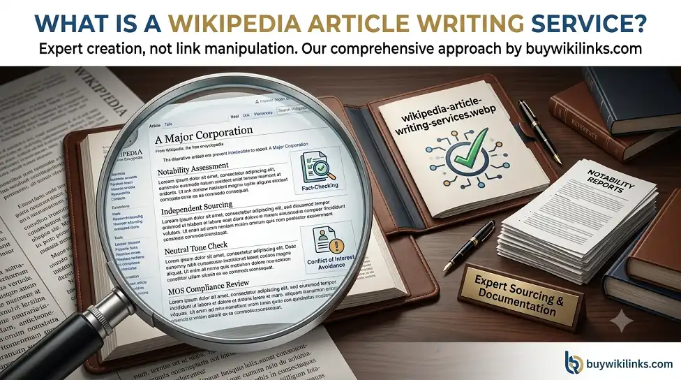 What Is a Wikipedia Article Writing Service