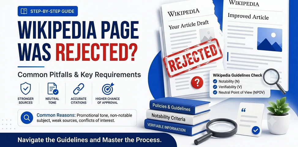 When a Wikipedia Page Is Rejected