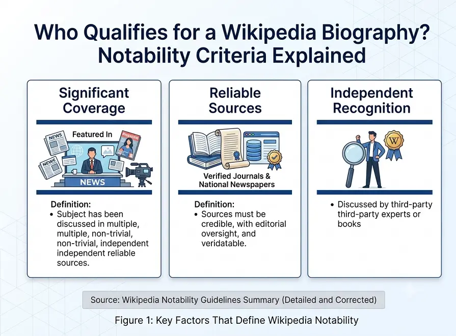 Who Qualifies for a Wikipedia Biography