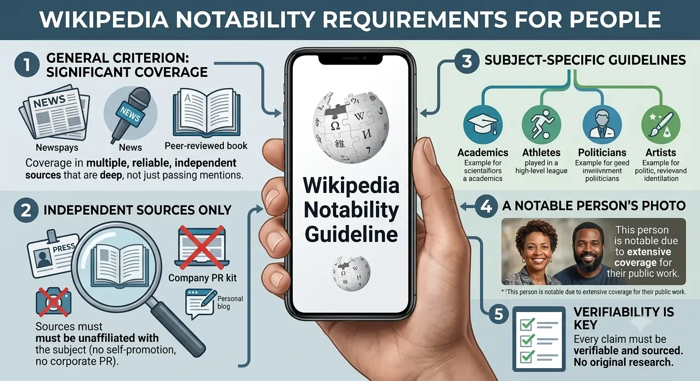 Wikipedia Notability Requirements for People