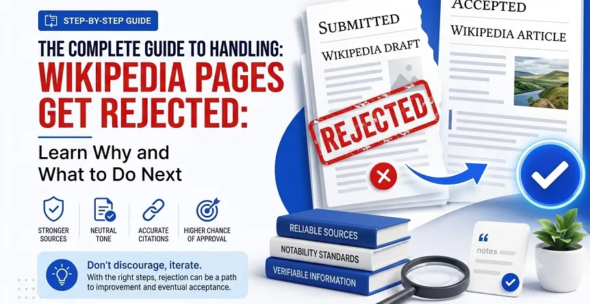 Wikipedia Pages Get Rejected